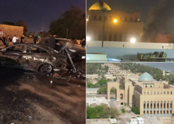 Sulmohet me raketa ambasada amerikane në Bagdad