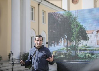 Kryebashkiaku Veliaj dhe ministrja e Kulturës, Elva Margariti prezantojnë projektin “Parku i Artit”
