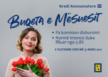 “Buqeta e Mësuesit” – oferta më e re e lançuar nga Credins Bank këtë 7 Mars