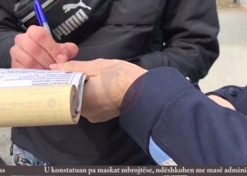 Nuk respektuan masat anti-COVID, gjobiten 790 qytetarë