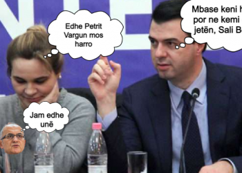 FOTO/ “Ata kanë Najadën, ne Dr.Prof Flamur Nokën, dy Petritët dhe doktor jetën Sali Berishën”