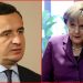 Kurti bisedë telefonike me Merkel/ Fokusi te pandemia, integrimi në BE dhe dialogu me Serbinë