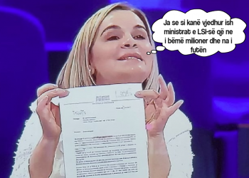 FOTO/ Kryemadhi: Ja si kanë vjedhur ish-ministrat e LSI-së që ne i bëmë milionera dhe na i futën