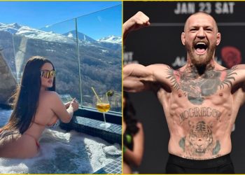 “Rastësisht të ulur…”/ Enca pranë boksierit Conor McGregor në Dubai