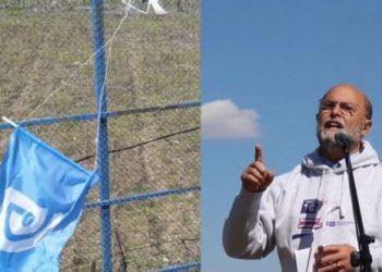 VIDEO/ Flamuri i PD-së me dron në aktivitetin e socialistëve në Tropojë, procedohet 28-vjeçari