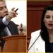 ‘Plas’ në Kuvend/ Ministrja Balluku i kthehet ashpër Ralf Gjonit: Përdoreni diku tjetër këtë!