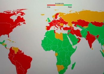 Pandemia/ Shqipëria del nga harta e kuqe e COVID-19 në botë