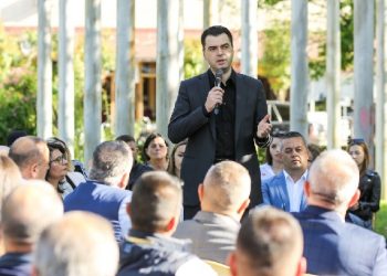 Basha vazhdon turin nëpër Shqipëri sikur është në fushatë: Shkodra, një nga skenat e krimit të 25 prillit