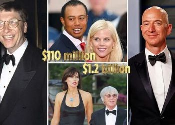 Nga Bezos tek Jordan e Ecclestone/ Njihuni me divorcet më të kushtueshme në histori