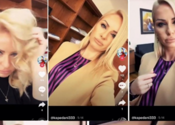 Kush është lajm: Video e ekstremistit në Dibër apo e kryegjyqtares së Elbasanit?!