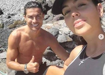 FOTOT/ Çifti Ronaldo po jeton një nga momentet më të mira!