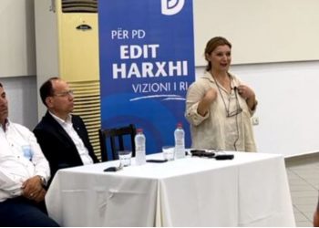 Gara për kreun e PD/ Nishani dhe Harxhi takime në Sarandë: 13 Qershori s’i vendos kapakun tenxheres. Vjedhja e votave s’u faktua