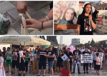 “Jam e lumtur që do takoj nënën e gjyshin”/ Lexohet në protestë ditari i të voglës që vdiq në aksident: Dua që babi të më blejë tablet për mësimet
