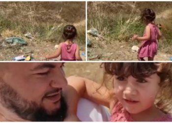 ‘Ecni avash’/ Lule në vendin ku u shua familja Gushi, gjesti rrëqethës dhe apeli i vajzës vetëm 3 vjeç