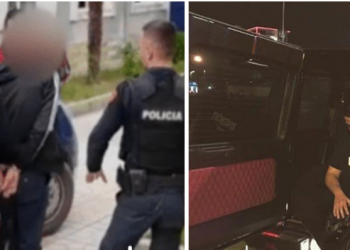 Shoqërohet nga policia e Elbasanit djali i Azem Hajdarit, në makinë i gjendet drogë