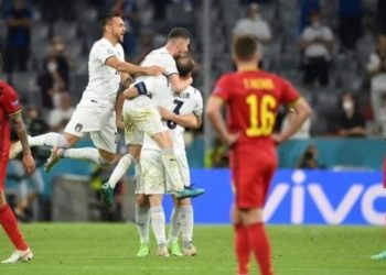 Mancini me ide të qarta, gati formacioni i Italisë për sfidën ndaj Spanjës