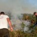 Dita e 4 mes flakëve/ Situata kritike e zjarreve në Karaburun. Digjen qindra hektarë me shkurre e pemë