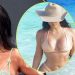 Kim Kardashian feston 40-vjetorin, poston foto të nxehta me bikini në mes të detit