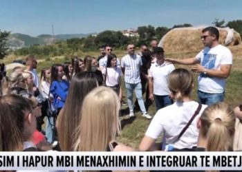 Studentë e pedagogë në terren/ Landfilli Sharrës vendi i vetëm në Shqipëri për studimet mbi energjinë e rinovueshme