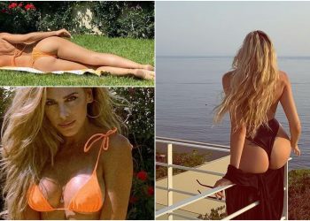 FOTO/ Ledina Çelo nuk ndal pozat seksi me bikini, këngëtarja zbulon sekretin e formave trupore