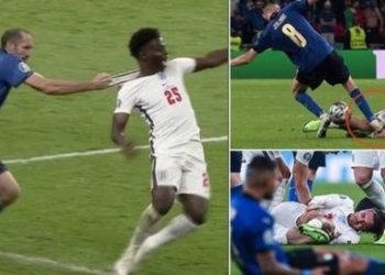 Anglezët e përjetojnë keq humbjen, peticion për përsëritjen e finales: Ishte ndeshje e padrejtë, Chiellini na dhunoi djalin
