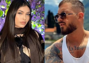 Romeo u filmua duke puthur vajzën bjonde, reagon për herë të parë vajza e Niko Peleshit