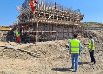 Rama ndan foto nga punimet për Urën e Tapizës: Do përfundojë brenda vitit, është realizuar 48% e projektit