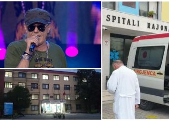 Aleksandër Gjoka ndihet keq në skenë, dërgohet me urgjencë në spital/ Po këndonte në koncert