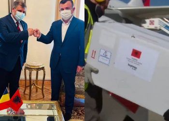 Pandemia/ Rumania i dhuron Shqipërisë 150 mijë doza vaksine anti-COVID. Balla: Falenderoj presidentin e kryeministrin
