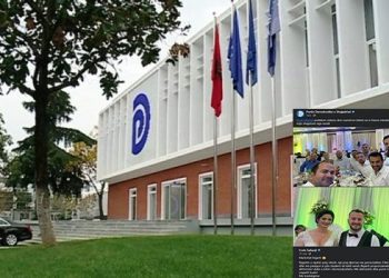 Pritej video e denoncimit për Ramën, PD hedh në rrjet fotot e Salianjit nga dasma e shokut: Martojmë Rigertin