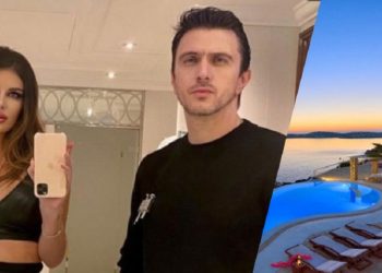FOTOT/ Angela Martini dhe bashkëshorti lënë vilën 85,000 euro në Mykonos, janë në pritje të gjyqit