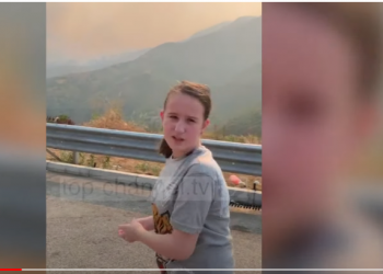 “Natyra po shkatërrohet”/ 10-vjeçarja apelon nga Rruga e Kombit: Jam shumë e mërzitur që po digjen malet, kjo duhet të ndalojë