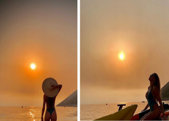 Ledina Çela s’ka të ndalur/ Të tjera FOTO sexy me bikini, tregon tatuazhin në vendin intim