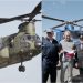 FOTO: Ndihmë nga Mekanizmi i Mbrojtjes Civile të BE, mbërrijnë 3 helikopterë nga Holanda e Çekia