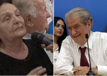 E moshuara vlonjate i kujton Berishës takimin e parë: A të kujtohet kur të putha…!