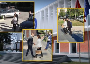 Yuri Kim ‘zbarkon’ në zyrën e Bashës, takimi i parë pas përjashtimit të Berishës. Ish kryeministri në Vlorë
