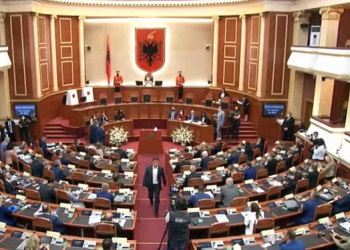 Mbështetës të Berishës, Paloka e Noka i binden vendimit të grupit të PD, grisin fletët e votimit për Nikollën