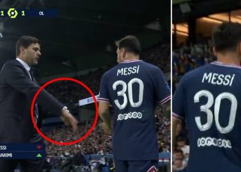 VIDEO/ Messi eklipsohet nga një argjentinas, PSG fiton në frymën e fundit ndaj Lyon. Refuzon t’i japë dorën Pochettinos se e zëvendësoi