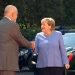 VIDEO+FOTO/ Rama i drejtoi dorën, Merkel grushtin. Momentet ‘pikante’ nga mbërritja e kancelares në Pallatin e Brigadave