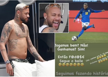 FOTO/ Neymar qesh me pretendimet se s’është në formë, i përgjigjet fansave që e ‘turpëruan’ për peshën: Vesha një bluzë të gjerë