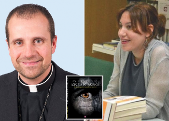 FOTOT/ Dorëhiqet prifti i njohur spanjoll për të bashkëjetuar me autoren e romaneve erotike sataniste