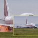 Panik në aeroport! Tmerrohen pasagjerët, avioni merr flakë gjatë uljes në Angli