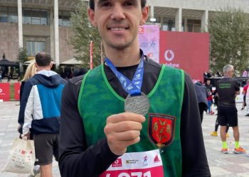 Fituesi i 42 km në Maratonë e Tiranës për meshkujt shpallet efektivi i Forcave të Armatosura
