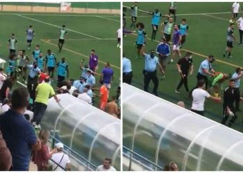 Të shtëna me armë në stadium, kaos në ndeshjen e kampionatit portugez (VIDEO)