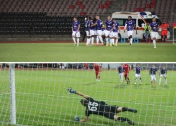 VIDEO/ Spektakël dhe emocione në derbin e parë të kryeqytetit, Dinamo reziston me 10 lojtarë ndaj Partizanit