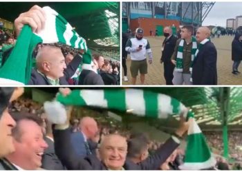 VIDEO/ Çmenduritë e Ilir Metës s’kanë fund, braktis Presidencën dhe merr avionin ku shfaqet si ultras në… Skoci