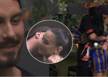 Po rilind dashuria? Donaldi i dhuron trëndafil të bardhë Borës dhe i rrëmben një puthje në buzë. Takimi emocionues mes çiftit