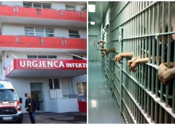 Covid-19 në burgun e Drenovës/ Përkeqësohet gjendja e një të dënuari e transportohet në Tiranë. Të prekur 10 kontakte të tij