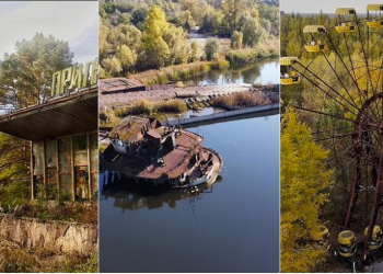 FOTOT/ Qyteti fantazmë i Çernobilit i ngrirë në kohë, si e ka “pushtuar” natyra Pripyat-in pas shpërthimit në 1986