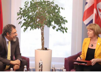 Çuçi pret ministren britanike për Evropën: Diskutuam për bashkëpunimin në luftën kundër krimit dhe rritjen e kapaciteteve në pikat kufitare